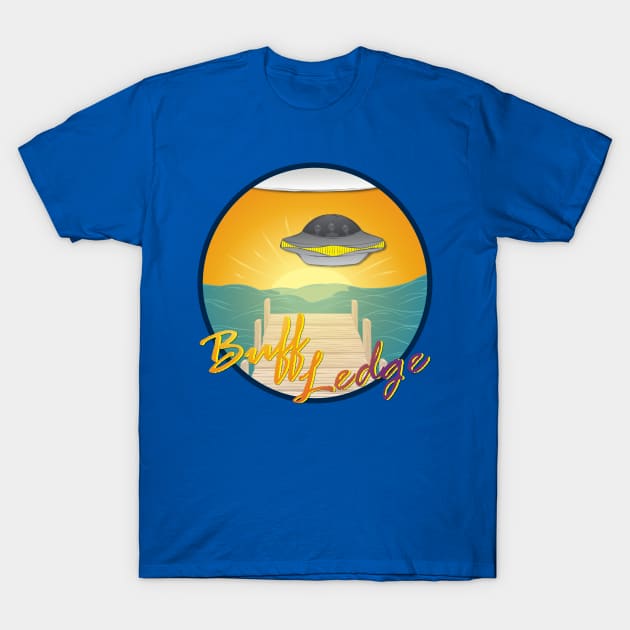 The Buff Ledge Incident T-Shirt by Our Strange Skies